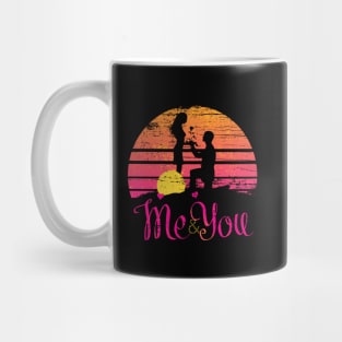 Funny valentines day cute design for couples My one and only Mug